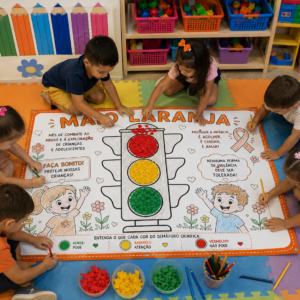 PAINEL COLETIVO MAIO LARANJA