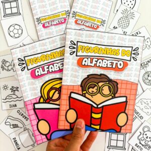 ALBUM FIGURINHAS DO ALFABETO