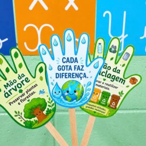 🌱✋ Mãozinhas Guardiãs do Meio Ambiente ✨💚