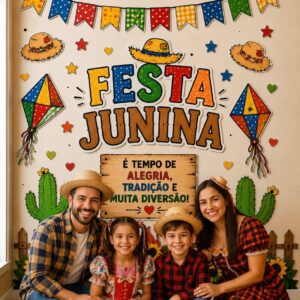 🎉🌽 PAINEL FESTA JUNINA 🌽🎉