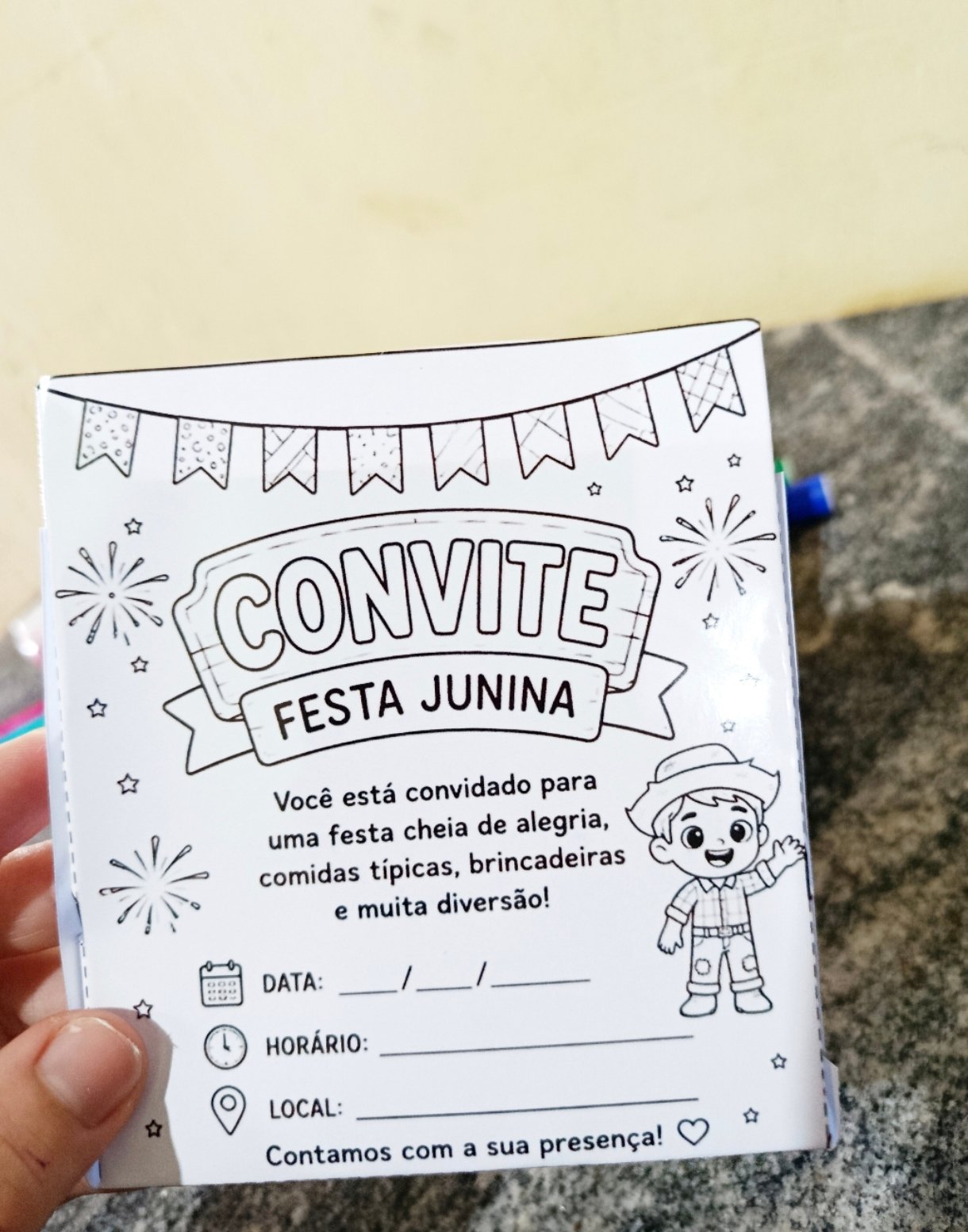Convite Interativo Festa Junina - Imagem 2