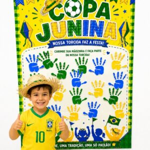 Painel colaborativo copa junina