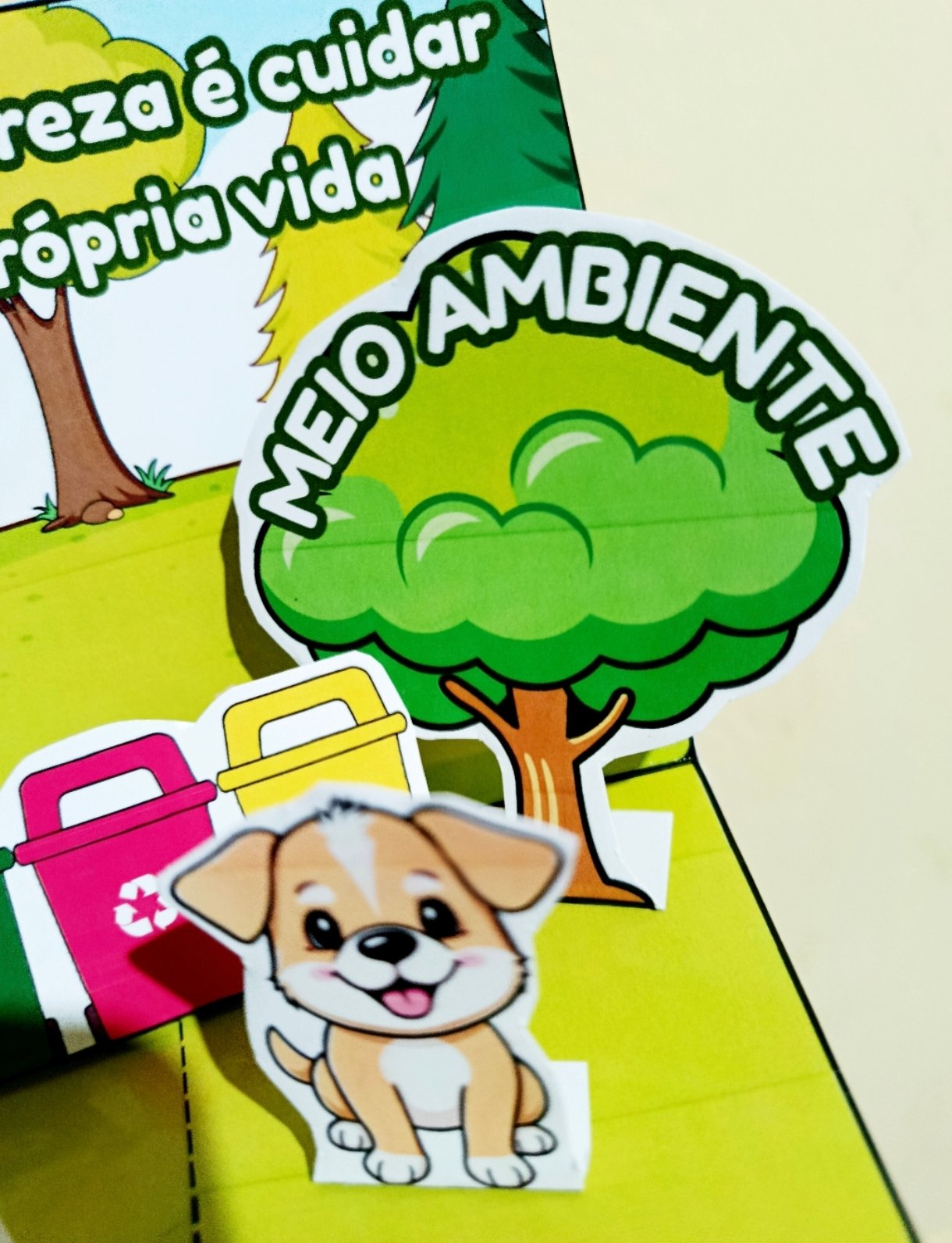 🌎✨ Cenário Interativo – Meio Ambiente 🌱💚