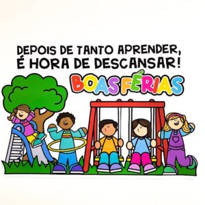☀️🎉 PAINEL DE FÉRIAS ESCOLARES 🎉☀️