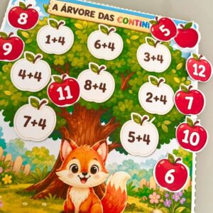 🍎✨ ÁRVORE DAS CONTINHAS ✨🍎