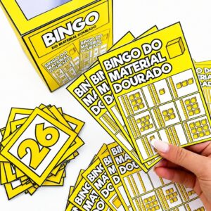 Bingo material dourado