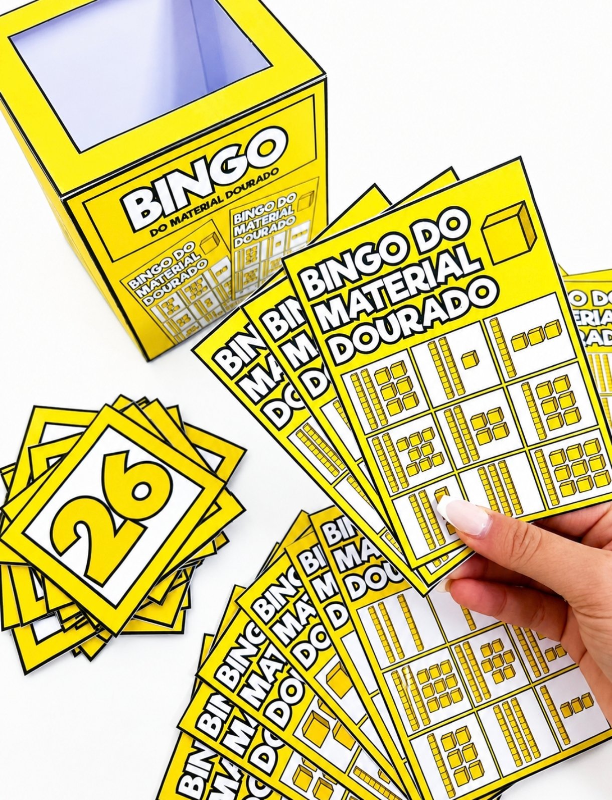 Bingo material dourado