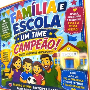 🏆⚽ PAINEL FAMÍLIA E ESCOLA — UM TIME CAMPEÃO! ⚽🏆