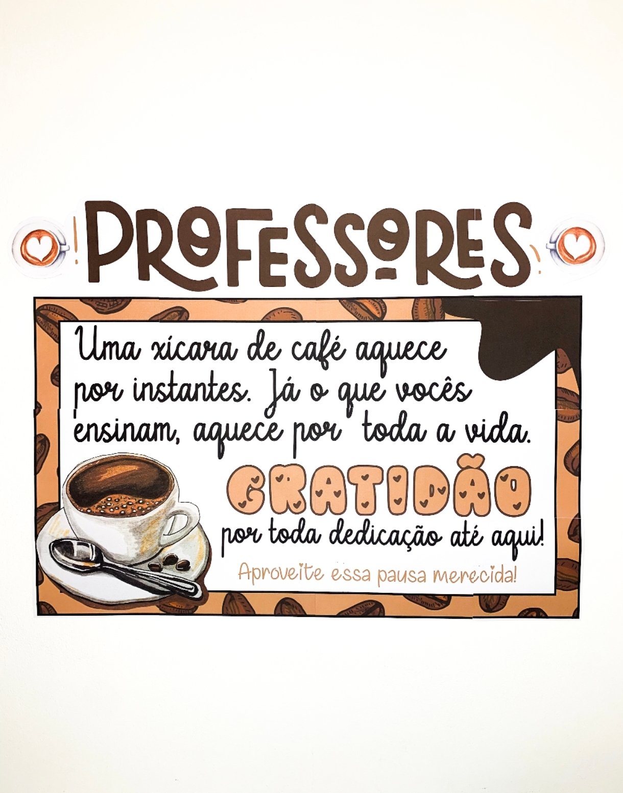 ☕💛 PAINEL RECARREGAR É PRECISO! 💛☕