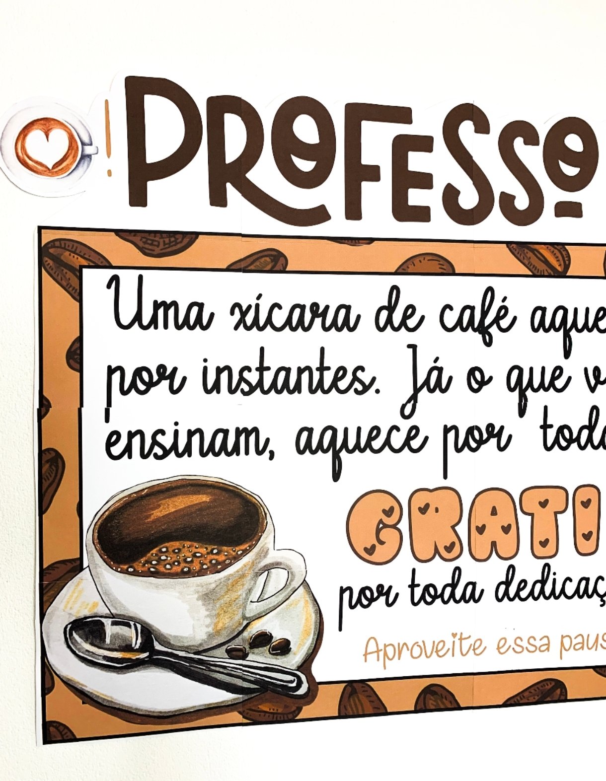 ☕💛 PAINEL RECARREGAR É PRECISO! 💛☕ - Imagem 2