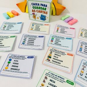 🔎✨ CAÇA AO INTRUSO – LÍNGUA PORTUGUESA ✨🔎