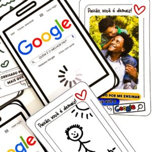 Cartão Dia dos Pais – Tema Google