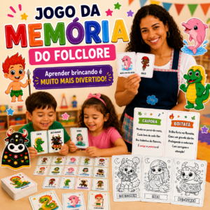 JOGO DA MEMÓRIA FOLCLORE