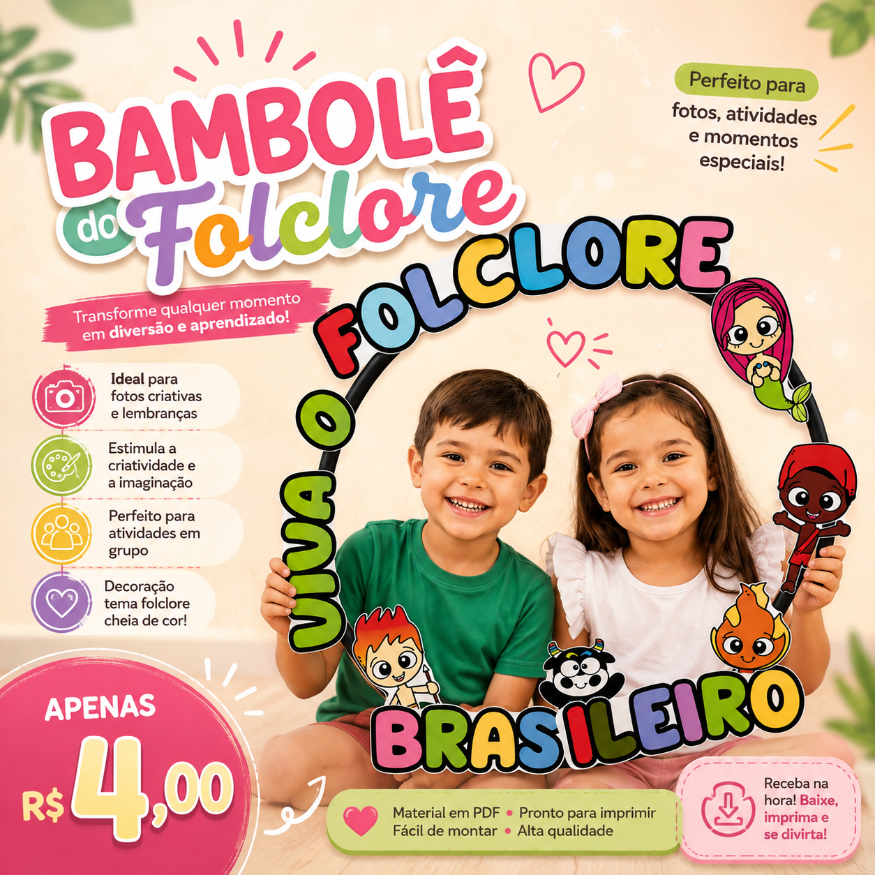 BAMBOLÊ FOLCLORE - Imagem 2