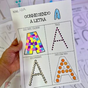 Apostila conhecendo a letra