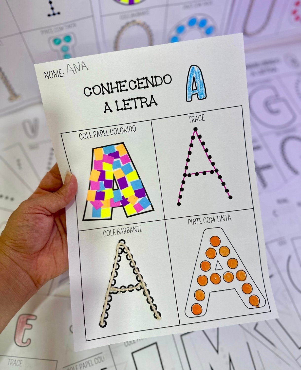 Apostila conhecendo a letra