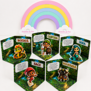 Kit Maquetes 3D – Folclore Brasileiro