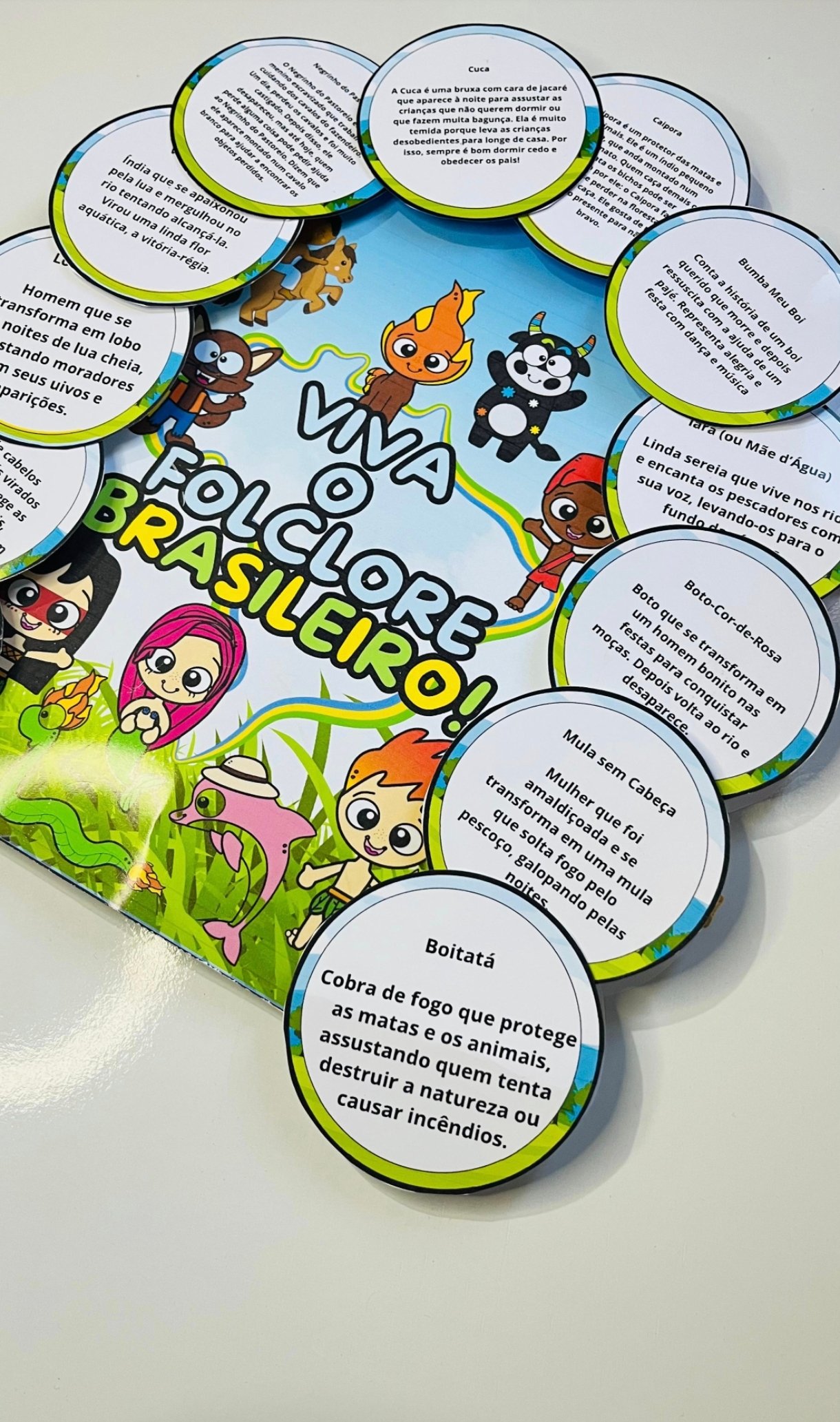 LUVA PERSONAGENS DO FOLCLORE - Imagem 2