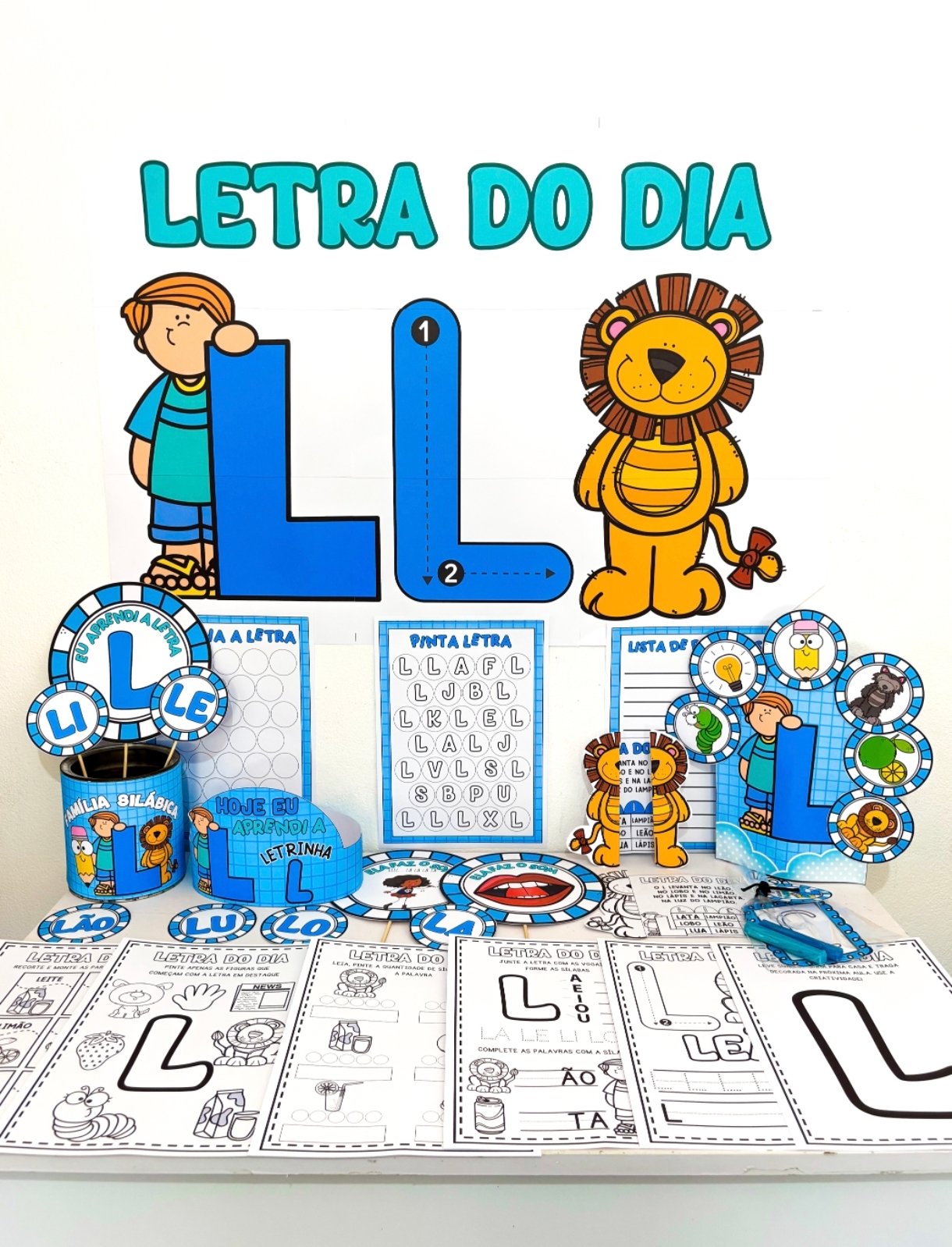 🔤✨ Kit da Letra L