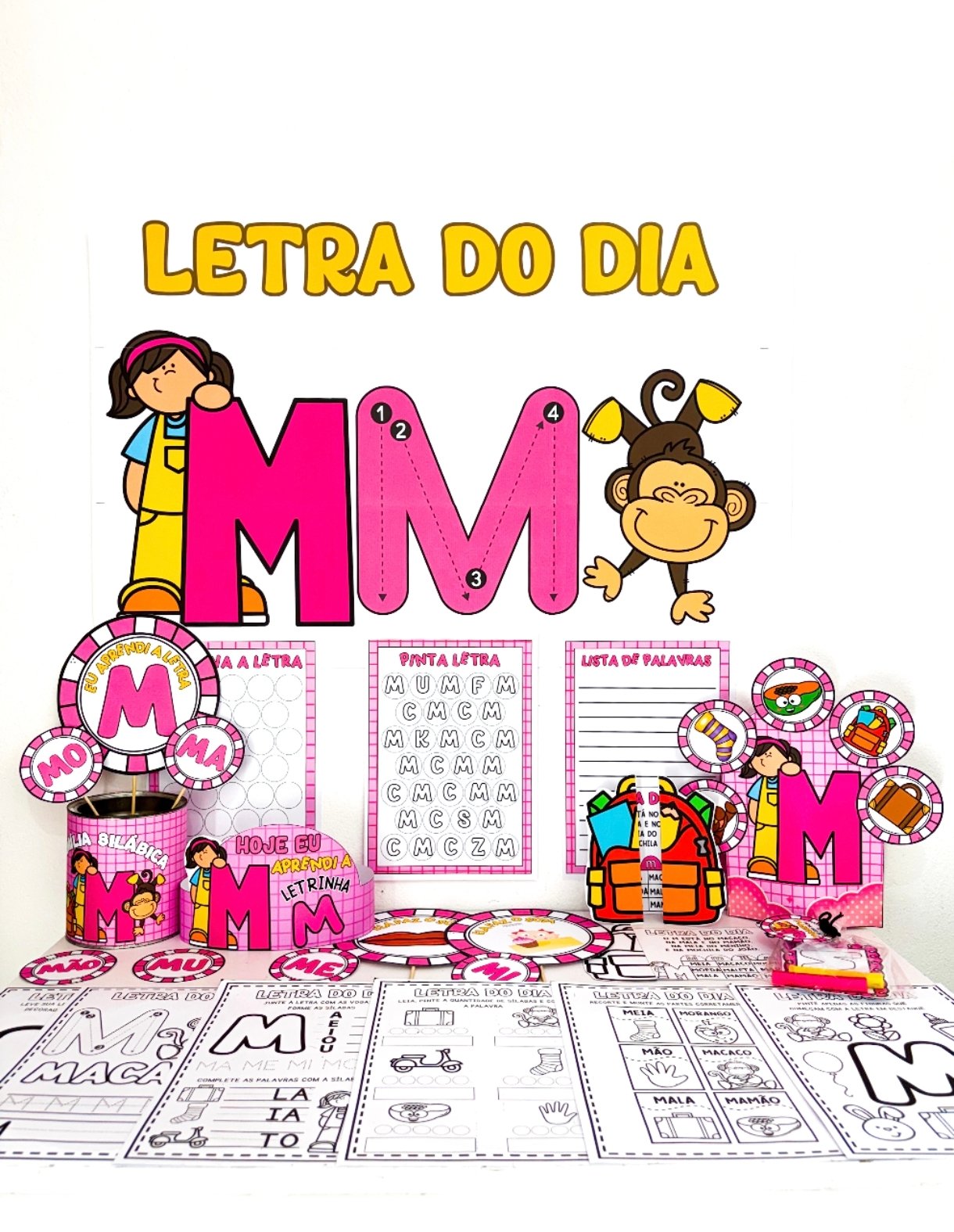 🌟 KIT DA LETRA M 🌟 - Imagem 3