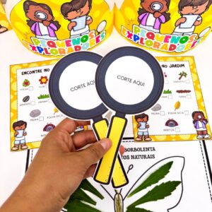 🌿🔎 KIT PEQUENOS EXPLORADORES 🦋🌈