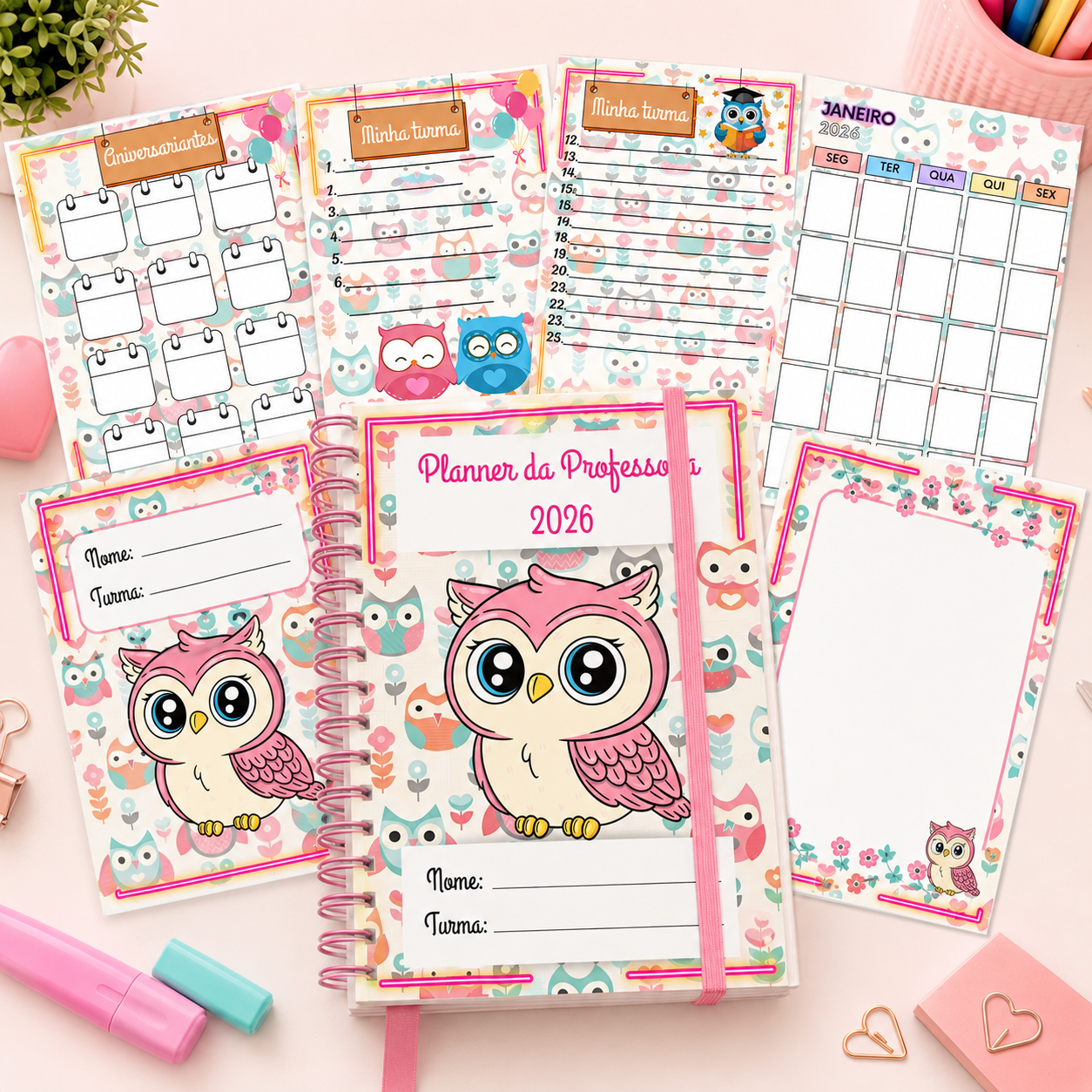 PLANNER 2026 CORUJA - Imagem 2