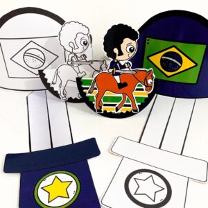 🇧🇷✨ Atividades – Independência do Brasil