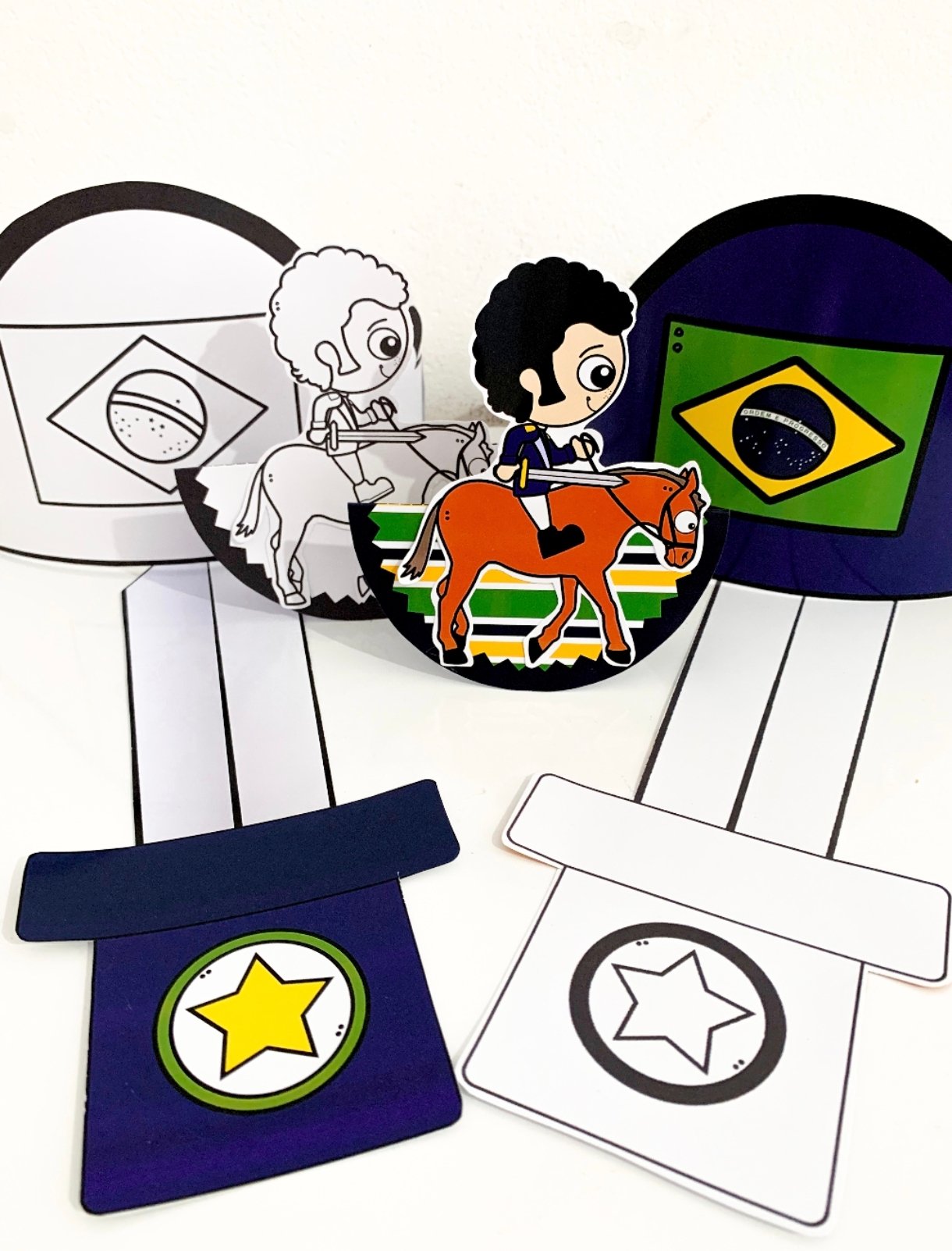 🇧🇷✨ Atividades – Independência do Brasil