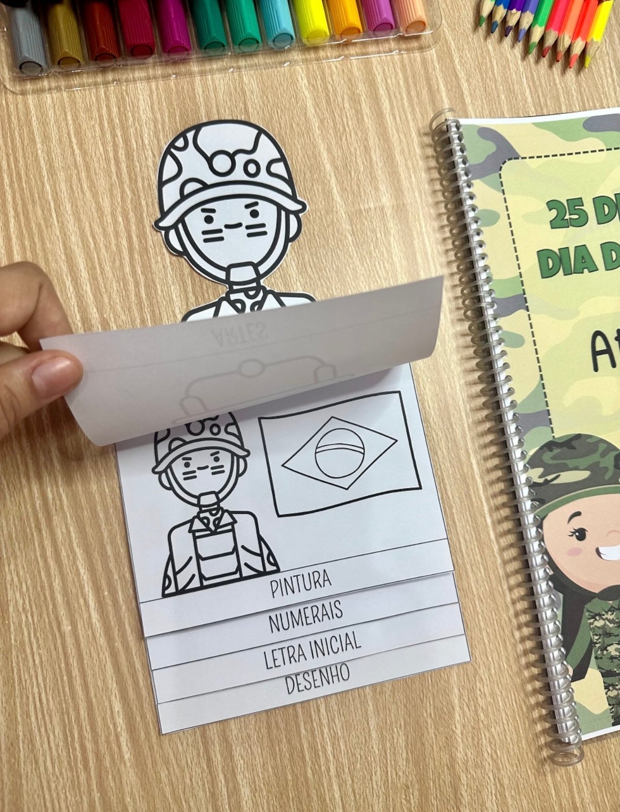 🇧🇷 Apostila de Atividades – DIA DO SOLDADO - Imagem 5