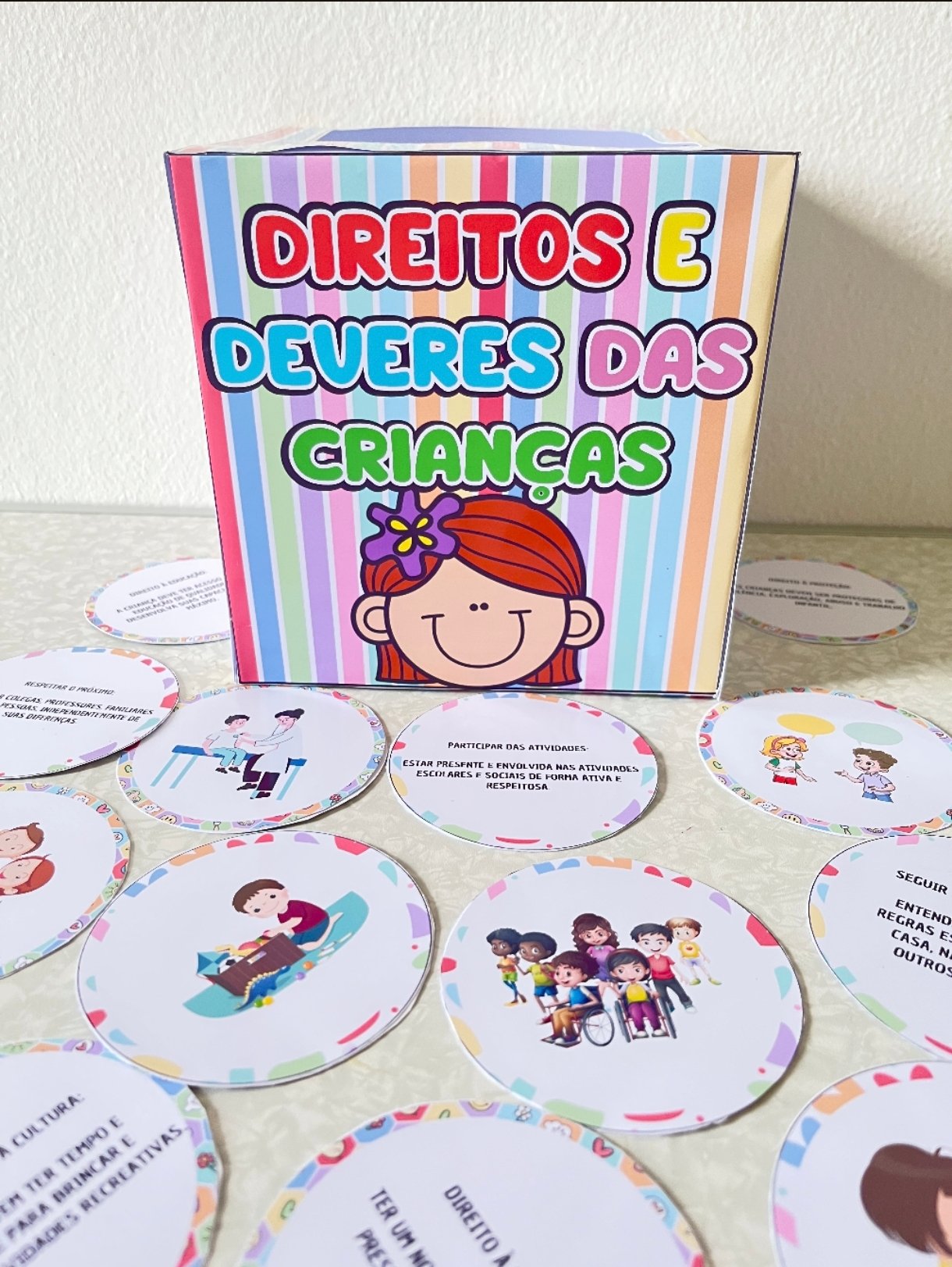 📦✨ Caixa Direitos e Deveres das Crianças - Imagem 5