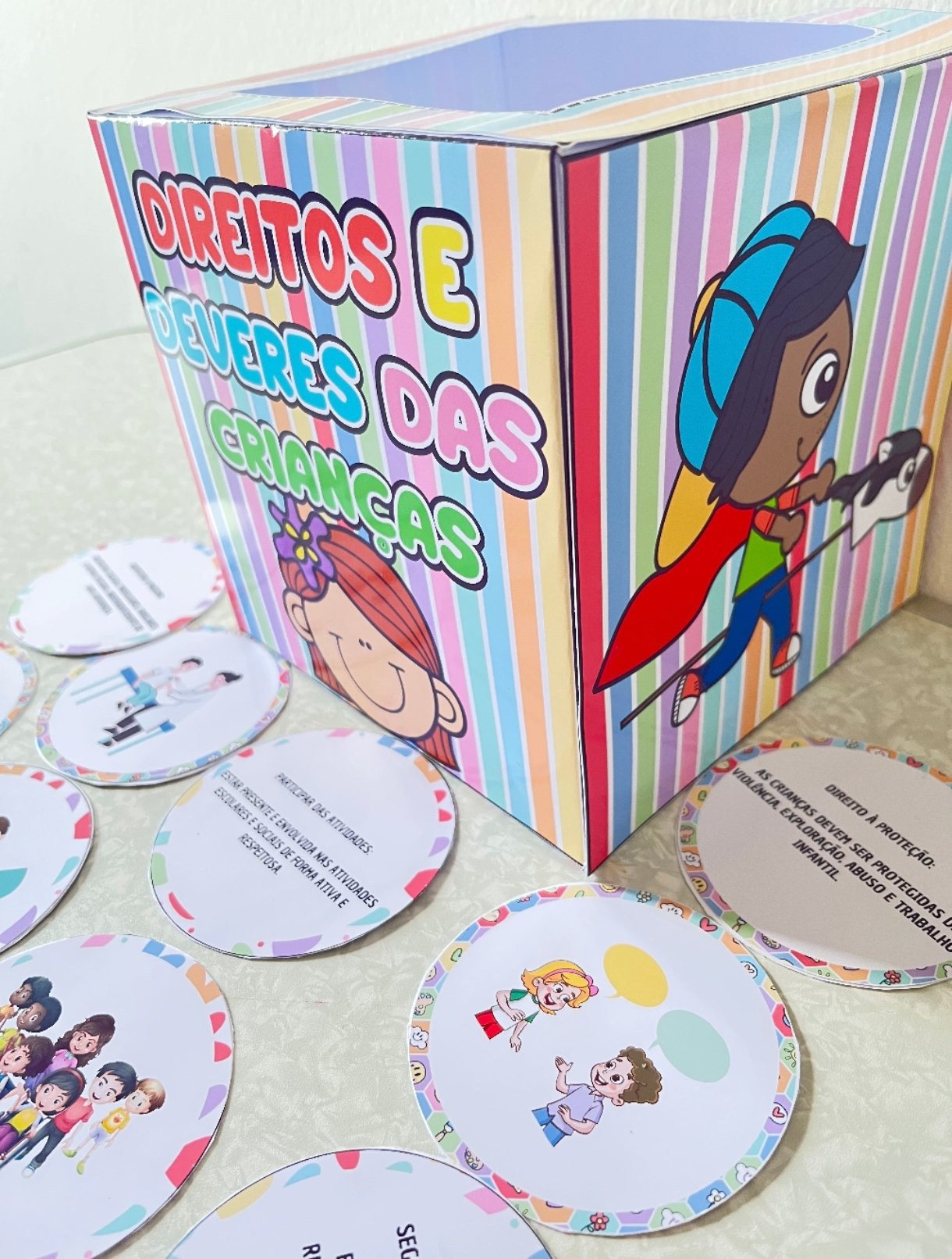 📦✨ Caixa Direitos e Deveres das Crianças - Imagem 4