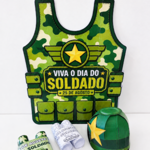 🪖🇧🇷 Kit Soldado em Ação – Dia do Soldado