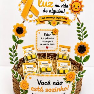 🌻 CESTA CANTINHO DO ACOLHIMENTO - SETEMBRO AMARELO🌻