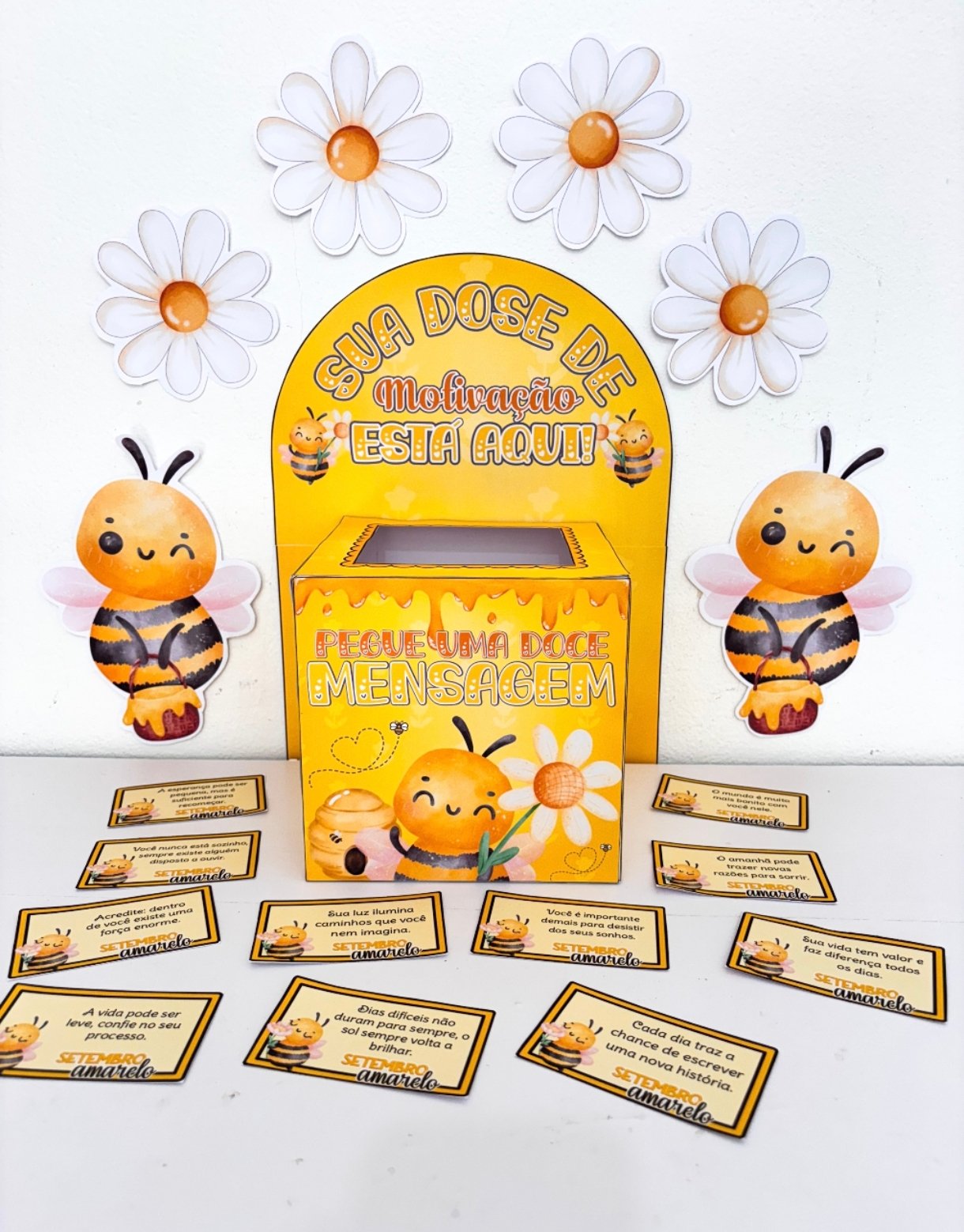 CAIXA MOTIVACIONAL SETEMBRO AMARELO - Imagem 8