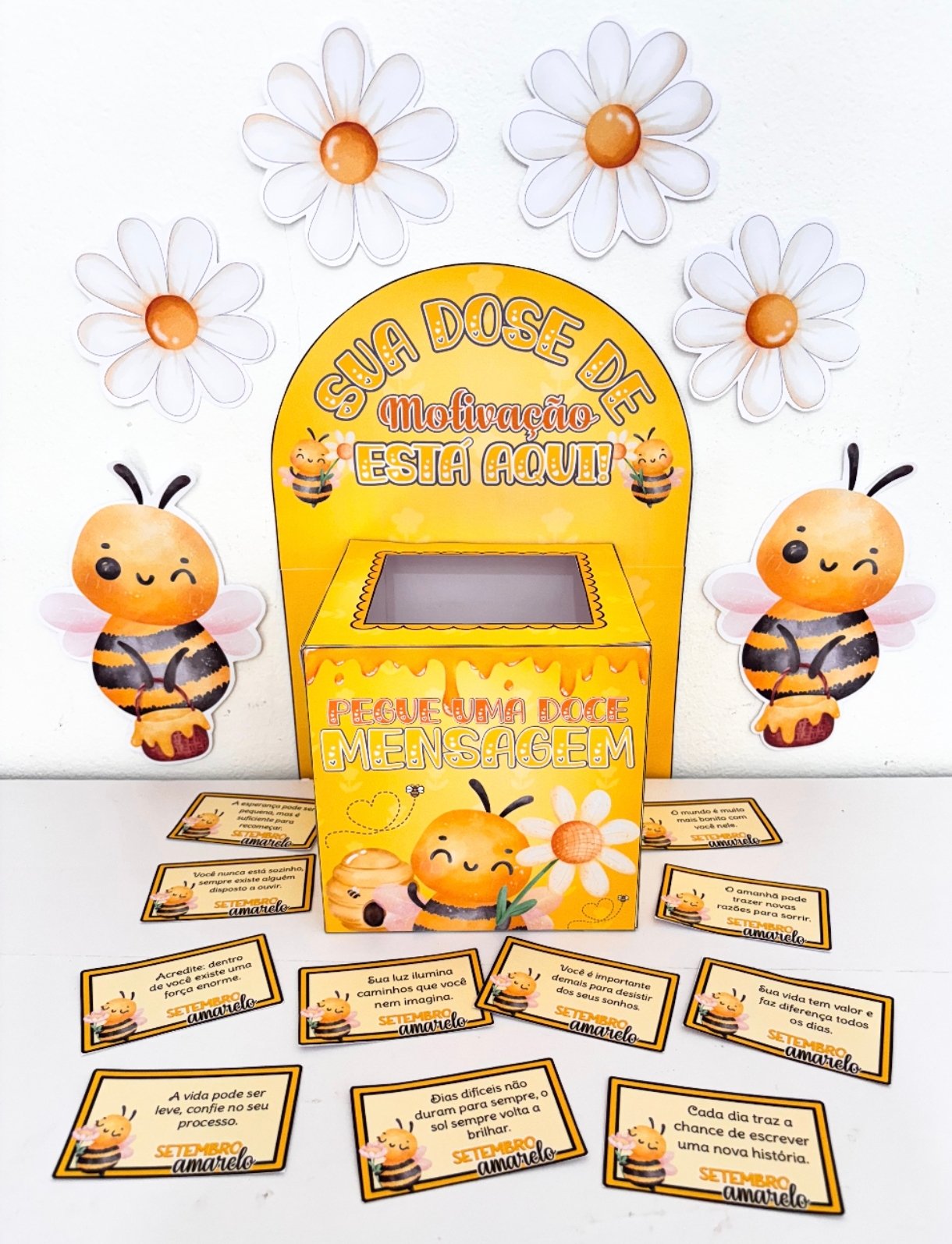 CAIXA MOTIVACIONAL SETEMBRO AMARELO - Imagem 2
