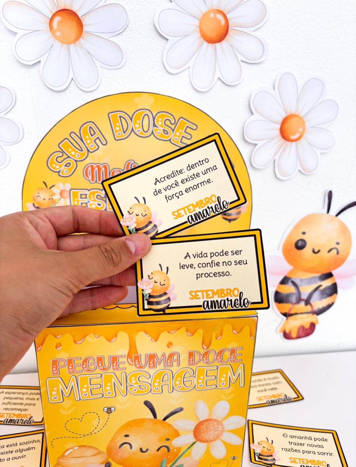 CAIXA MOTIVACIONAL SETEMBRO AMARELO - Imagem 5