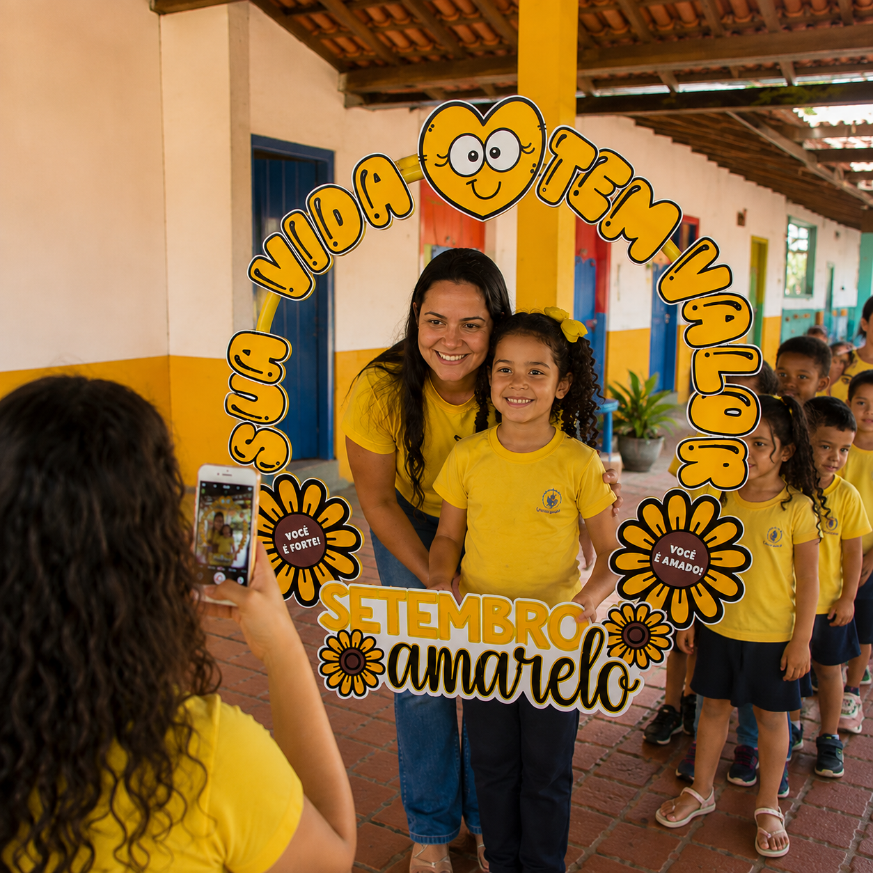 Bambolê setembro amarelo