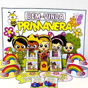 KIT PRIMAVERA – PAINEL E LEMBRANCINHAS