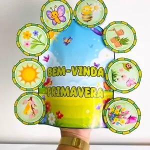 LUVA DE HISTÓRIA PRIMAVERA