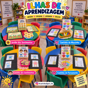 COMBO ILHAS DE APRENDIZAGEM SETEMBRO AMARELO - EMOÇÕES