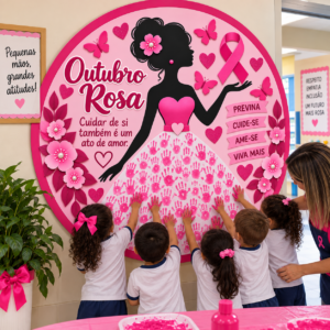 PAINEL OUTUBRO ROSA COLETIVO