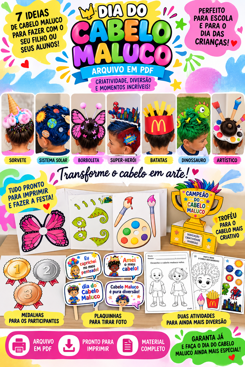 KIT DIA DO CABELO MALUCO - Imagem 2