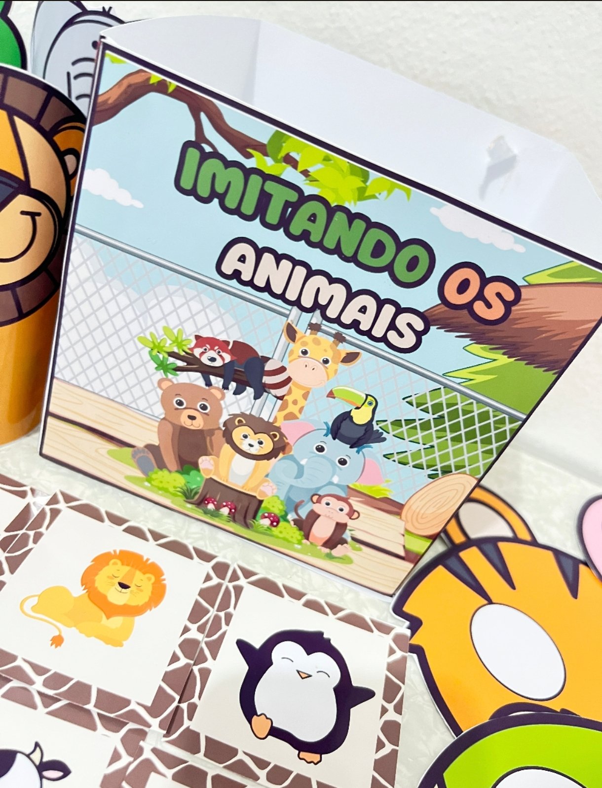 CAIXA IMITANDO OS ANIMAIS - Imagem 4