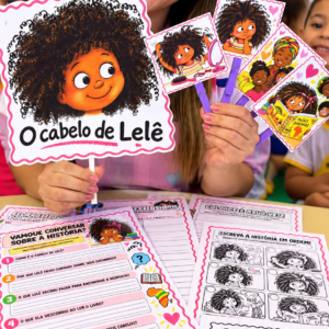 O CABELO DE LELE - SEQUÊNCIA DE HISTÓRIA E ATIVIDADES - CONSCIÊNCIA NEGRA