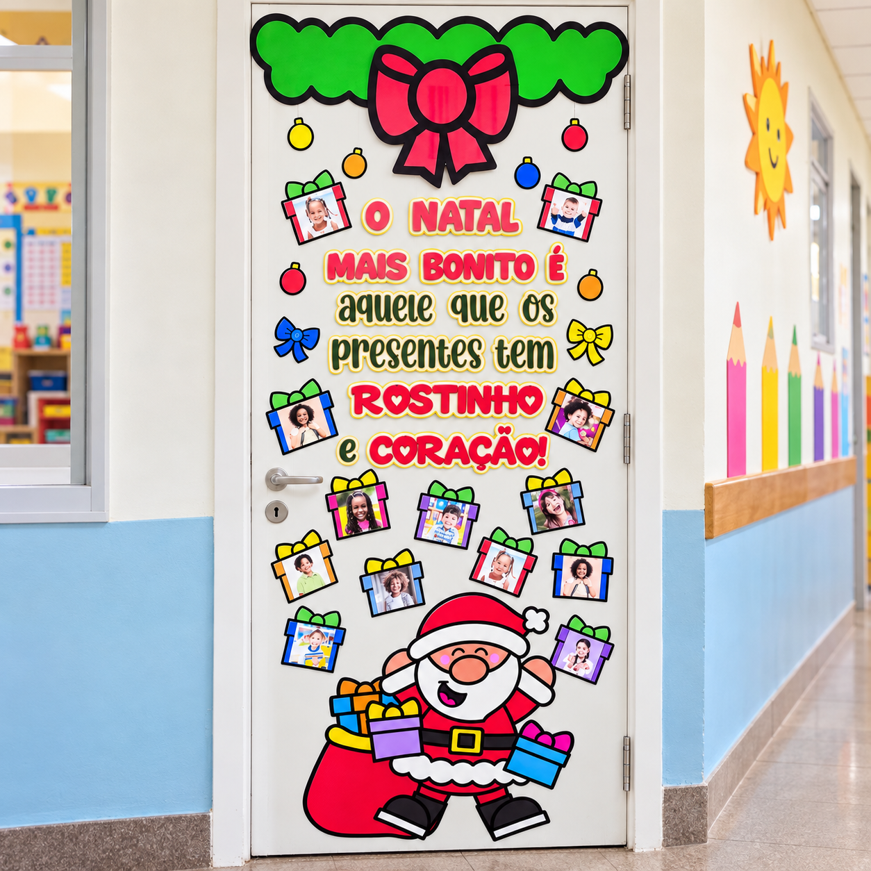 🎄🎁 PAINEL DE PORTA PRESENTES DE NATAL! ❤️✨ - Imagem 6