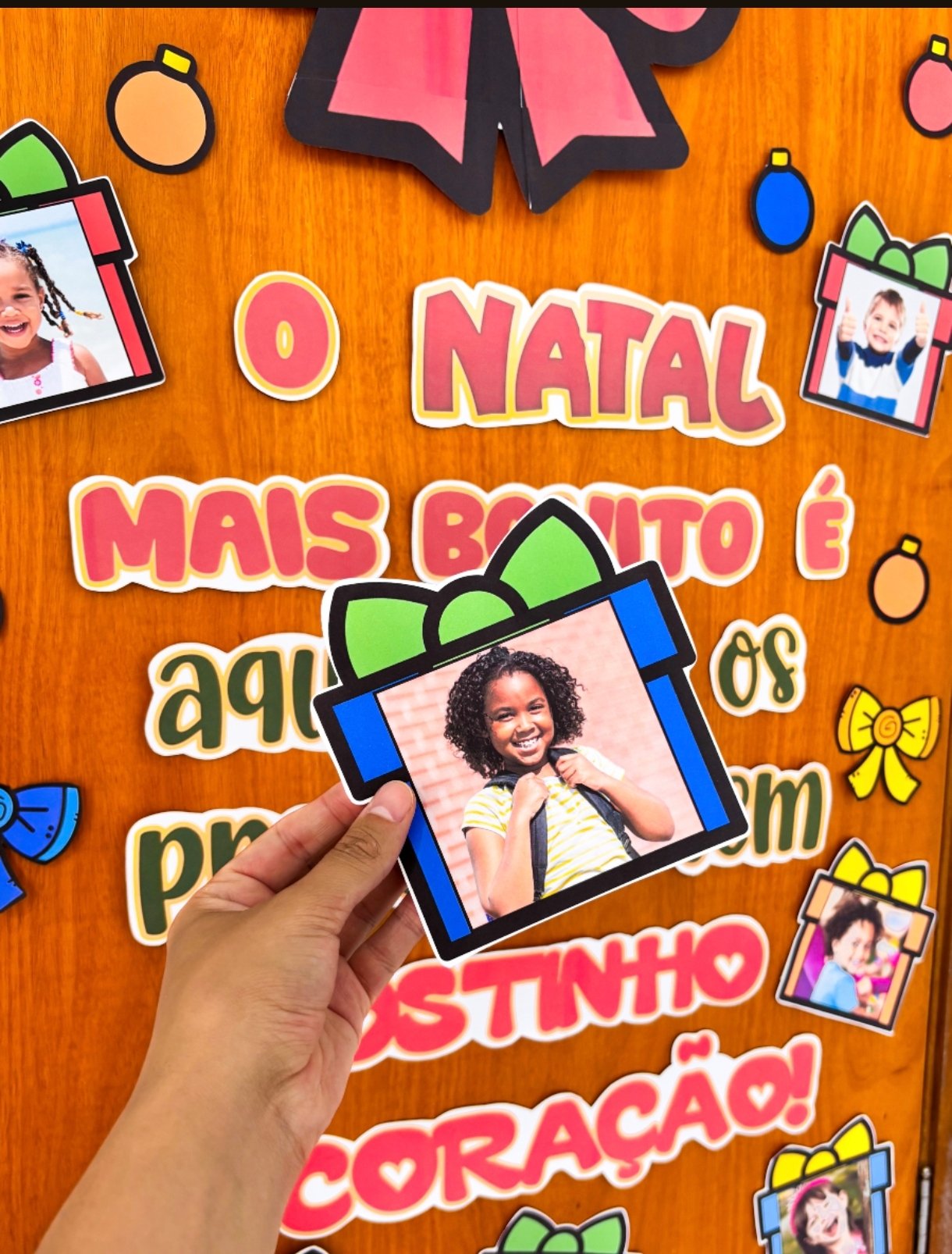 🎄🎁 PAINEL DE PORTA PRESENTES DE NATAL! ❤️✨ - Imagem 3